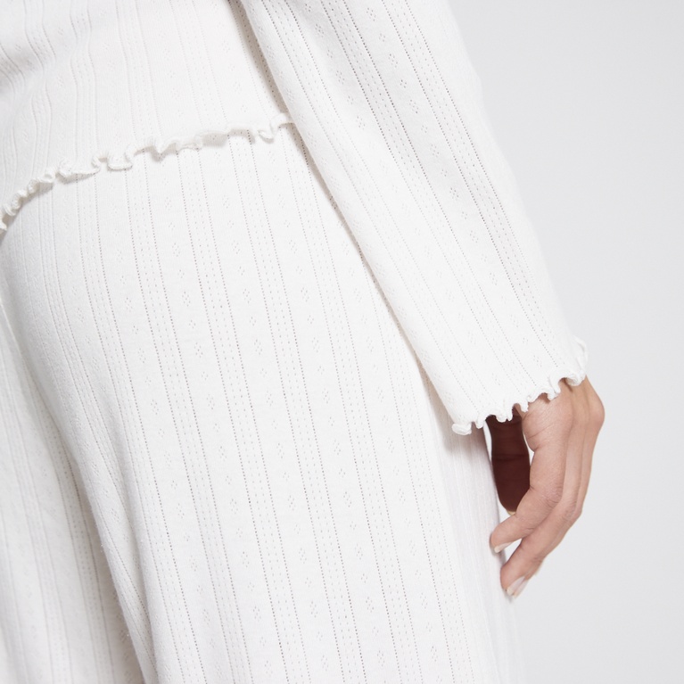 Pointelle-pusero "Paula"